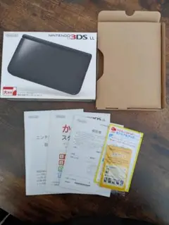 任天堂 ニンテンドー3DSLL　ブラック　空箱　②