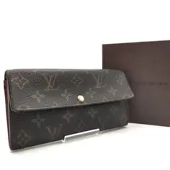 VUITTON 長財布 モノグラム PVC ポルトフォイユ サラ 折り財布