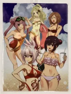 A4クリアファイル　あやかしトライアングル