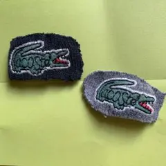 ラコステ　ワッペン　2点