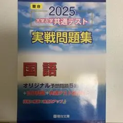 2025大学入学共通テスト実践問題集国語　駿台文庫