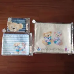 Cape Cod Holiday & Duffy ポーチ3点セット