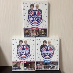 お値下げ中☆LONDON HEARTS DVDセット vol.1.2.4