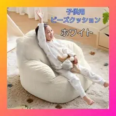 【訳あり】 ビーズクッション 子供用 ドーパミン ソファ 一人掛け 小さめ 新品
