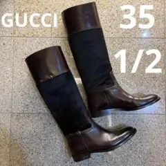 GUCCI ロングブーツ 35 1/2