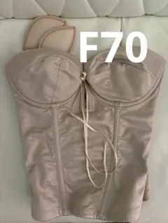 ブライダルブルーム レースアップ ビスチェ F 70