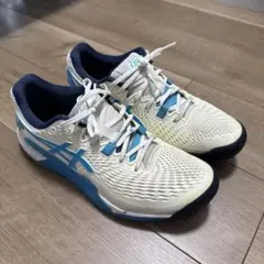 アシックス　ゲルレゾリューション9 硬式テニスシューズ　オムニ用 27.0cm