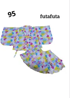 女の子　甚平　95 futafuta　フタフタ