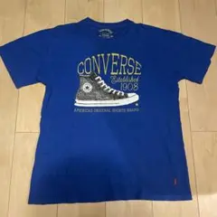 コンバース 青 Tシャツ 170