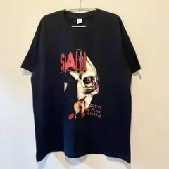 SAW Tシャツ XLサイズ ソウ アメカジ ホラー ジグソウ 映画Tシャツ