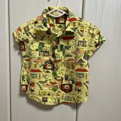 BIT'Z イエロープリント シャツ 80