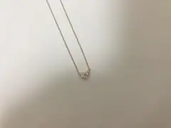 4℃ ネックレス ピンクゴールド ハート