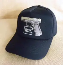 ベースボールキャップ 紺 / GLOCK グロック ピストル ミリタリー
