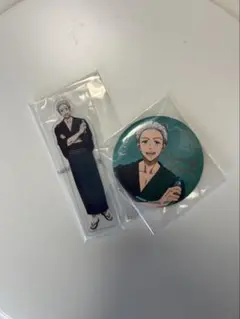 一番くじ ウィンドブレイカー アクリルスタンド＆缶バッジ 梅宮セット