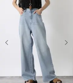 JEANASIS リラックスルーズカラーデニム