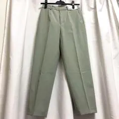 【未使用】ユニクロ テーパードパンツ スマートアンクルパンツ グリーン