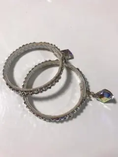 【訳あり】タカダンス製 リングピアス 社交ダンス オーロラ ピアス