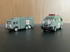 陸上自衛隊 救急車セット