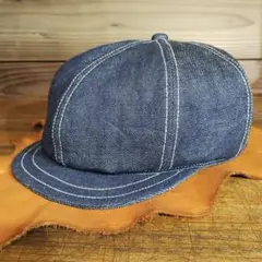 SUGAR CANE 11oz COVERT STRIPE キャスケット SUGAR CANE 11oz COVERT STRIPE キャスケット - 帽子ベストセラー