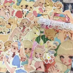 rio_ykr様 コラージュシートE 切り抜き おすそ分け 横マチ袋入り①