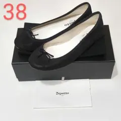 Repetto　レペット　バレエシューズ　ラメブラック　38　匿名配送