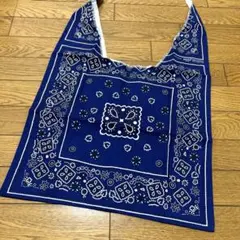 新品未使用　anello バンダナ柄 バッグ
