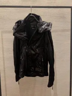 00s luv maison coated gimmick hoodie y2k