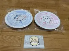 ちいかわ　くら寿司　お皿　2枚セット　ハチワレ　ちいかわ