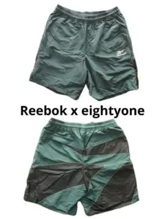 【目立つ汚れなし】Reebok x eightyone ウーブンショーツ M