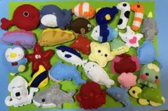 知育玩具 魚釣りフェルト ままごと マスコット