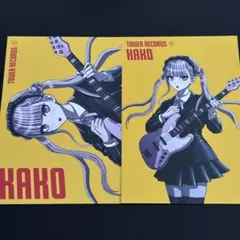 HUNDRED LINE タワレコ　特典　ポストカード　2種　九十九過子