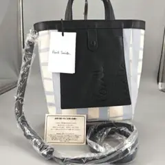 新品未使用✨ポールスミス　2way　トートバッグ　カラーブロック　レザー