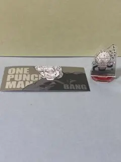 ワンパンマン シルバーファング　ミニアクスタ＆キャラクターコレクションカード