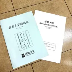 近畿大学推薦入試問題集　平成30年度　解答例