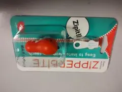 Zipit! ZipperBite 　赤　ジッパーアクセサリー　めんたいパーク