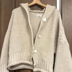 to the sea ニットカーディガン