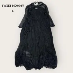 SWEET MOMMY レース ロマンティック クラシカル　フレアワンピース
