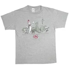 【L】90s ドクタースース キャットインザハット グリンチ Tシャツ