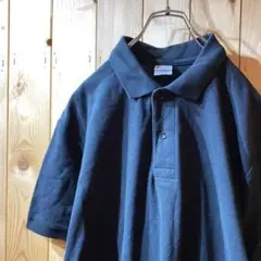 ss4413 Printstar プリントスター ポロシャツ 黒 漢字 L