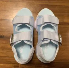 キッズ 【NUOVO】 サンダル　19-24 LIZ リズ 20センチ　水色