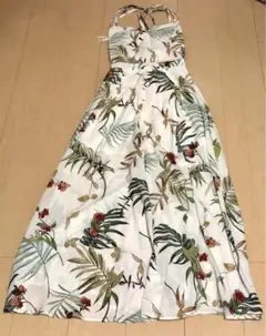 リエンダ　サロペットフローラルプリント サイズS