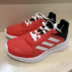 adidas キッズ スニーカー レッド/ブラック　値下げしました！