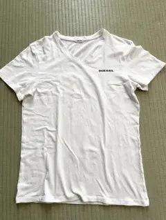 “値下げ”DIESEL VネックTシャツM ホワイト