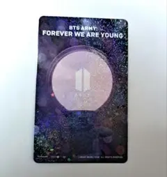 BTS ARMY:FOREVER WE ARE YOUNG 映画 特典 カード
