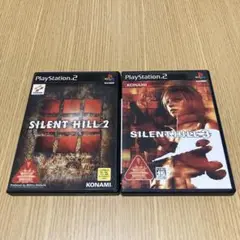 SILENT HILL 2 & 3 PS2ソフトセット