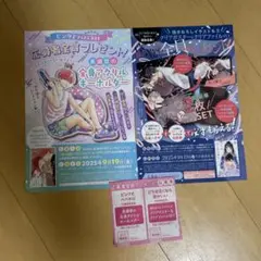 ピンクとハバネロ　どうせ泣くなら恋がいい　全プレ　応募券