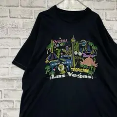 USA製90sヴィンテージTシャツ！シングルステッチ　ブラック半袖古着XL721