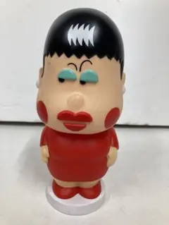 和田アキ子 アッコさん 貯金箱 約18cm 赤