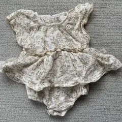 花柄ロンパース 66サイズ　ベビー夏服