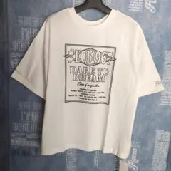 ★新品★モノマート2WAYリバーシブル ポスターデザイングラフィックTシャツ M